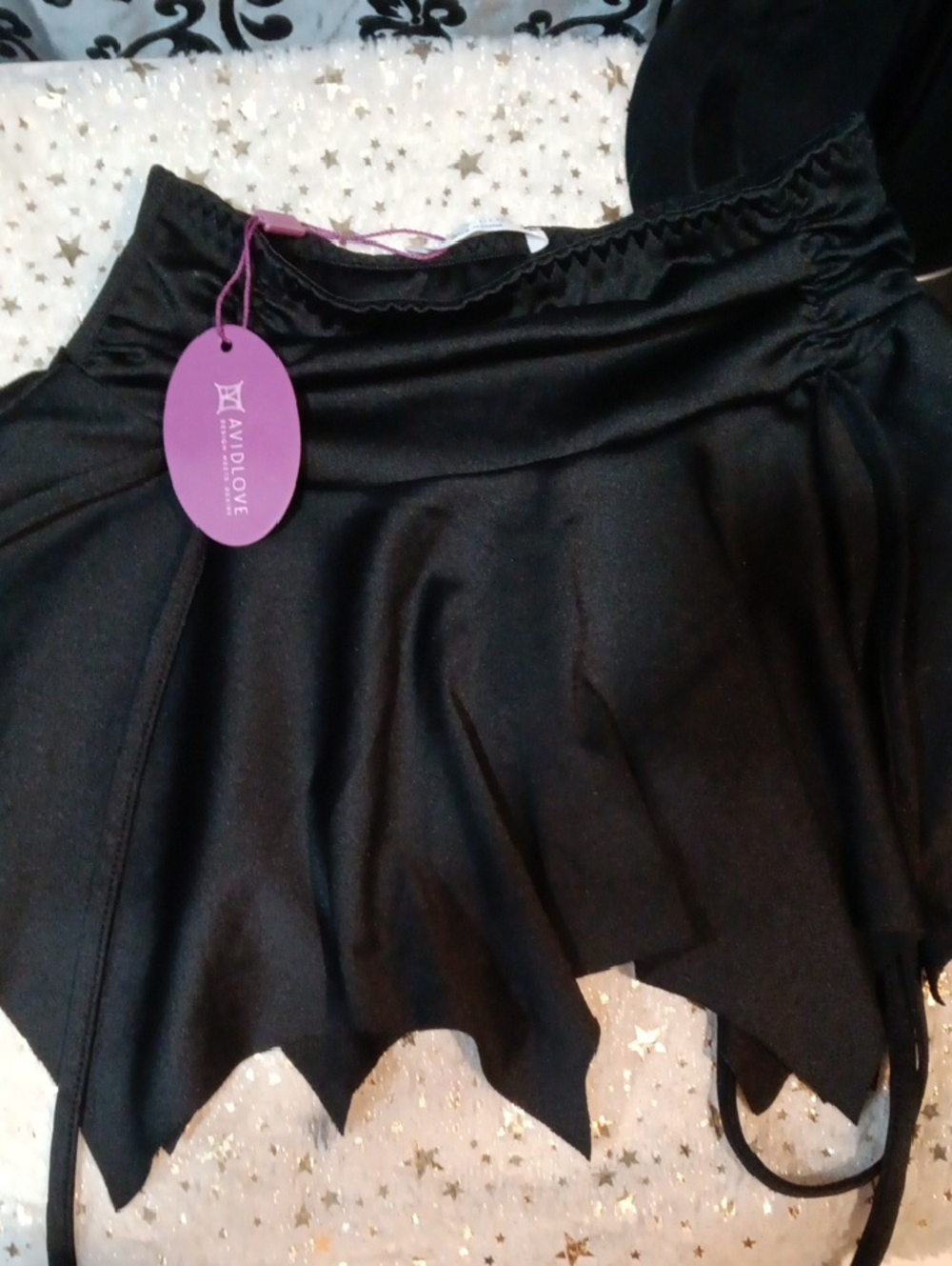 Avidlove Black Bandeau Top for Women - Sleek Strapless Intimates